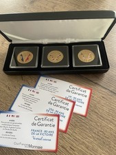 coffret  médaille argent