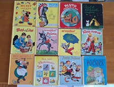 Lot de 24 livres pour enfants (petit livre d'or; les albums roses)