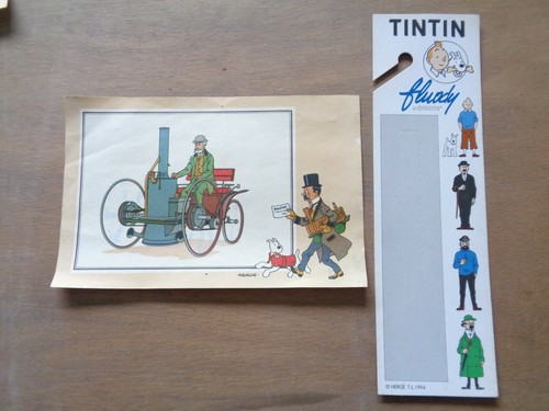 Tintin milou lot carte - et,