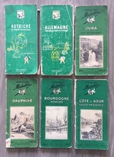 Lot de 6 Guides verts Michelin