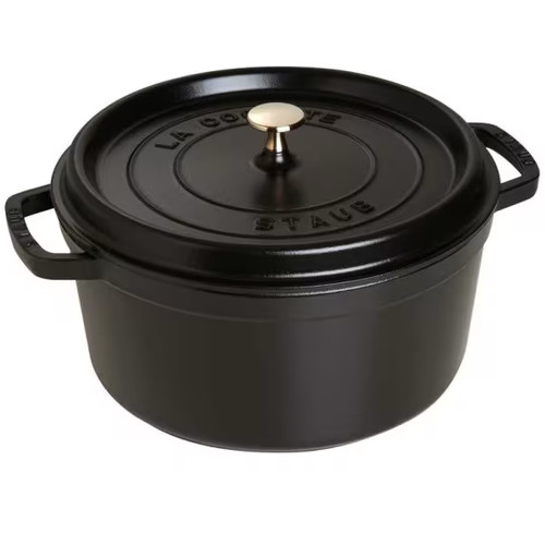 Cocotte fonte staub ronde - cocotte,