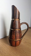 Très Beau Pichet/Vase En Bois