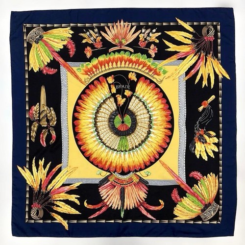 Hermes carre brazil scarf - 90,