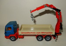 Ancien véhicule camion chantier chargement Vintage SIKU W. Germany