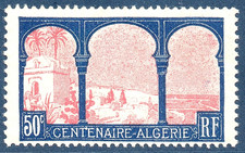 TIMBRE N° 263 NEUF ** GOMME ORIGINALE - CENTENAIRE DE L'ALGERIE