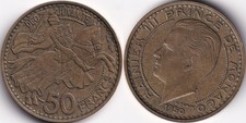 50 Francs 1950 - Monaco -