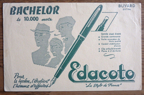 Buvard edacoto bachelor - buvard,