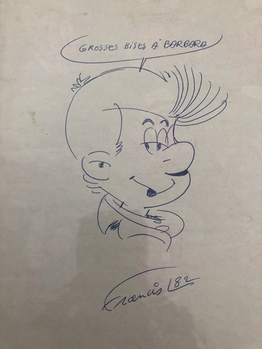 Dessin original dédicace - dessin,