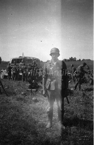 Négatif photo ww2 sdt - sdt., avec