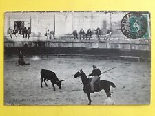 cpa 13 - ARLES Les Arènes COURSE de TAUREAUX COURSE de TAUREAUX in FRANCE