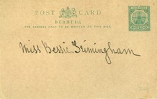 Bermuda 1903 Postal stationery