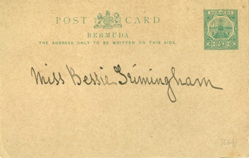 Bermuda 1903 postal stationery - postal,