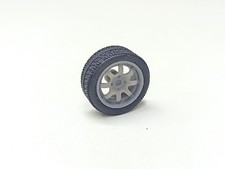 4 roues avec jantes 8 branches ø15.20mm - Résine - 1:43