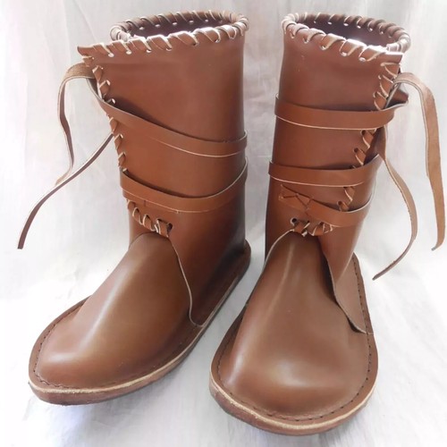 Bottes médiévales cuir - médiévales, en