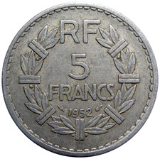 Francs lavrillier 1952 - francs,