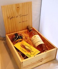 Caisse gourmet bois vin - gourmet,