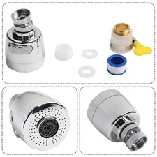 Aérateur Robinet Économiseur d'Énergie 2 Niveaux Réglables Conception Rotati