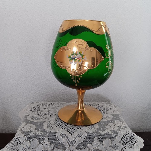 Vase coupe sur pied - vase,