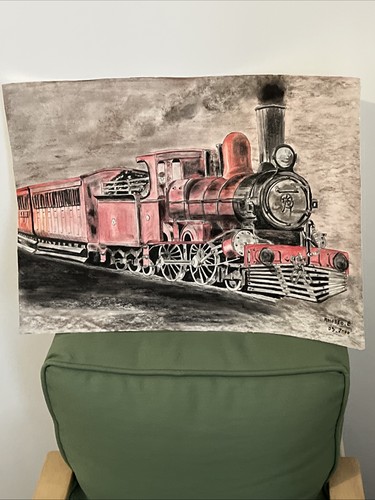 Rare peinture acrylique - rare, et