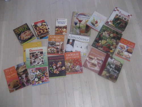 Lot livres cuisine - lot, de