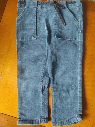 Pantalon velours okaïdi ans - pantalon,
