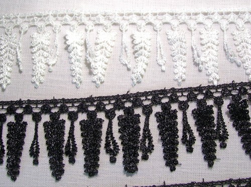 Dentelle guipure macramé - dentelle,