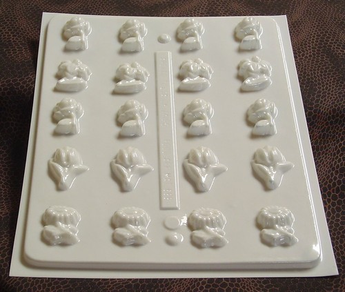 Hard candy small flowers - candy, mold-