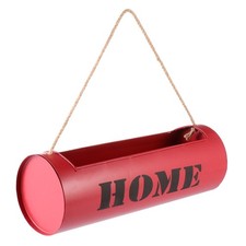  Pot De Fleur Suspendu Décoration Style Industriel Seau D'art Fer