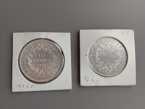 Pieces francs hercule - pieces, 10