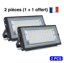 Projecteur LED 50W Extérieur Spot Lumière Intérieur Mat Aluminium