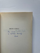 Henri LEWI " Bruno SCHULZ " avec ENVOI sur S.P. aux Edit° La Table Ronde, 1989