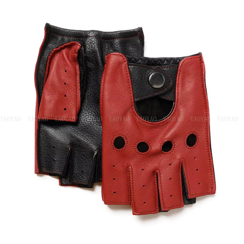 Gants cuir homme - cuir,