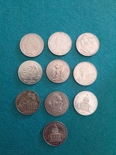 Pieces 100 francs en - de,