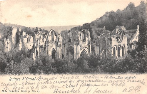Belgique orval les ruines - les,