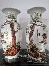 Vraie Paire de vases Asie -