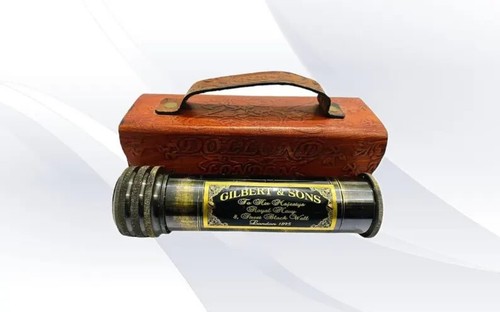 Kaléidoscope ancien laiton