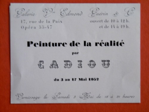 Cadiou henri carton gal - carton, e