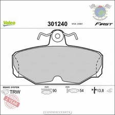 Kit plaquettes de frein Valeo Arrière pour AC COBRA ACE FORD SCORPIO SIERRA ESC