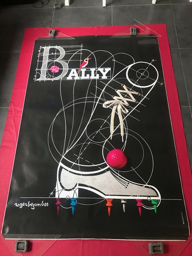 Affiche chaussure femme golf - chaussure,