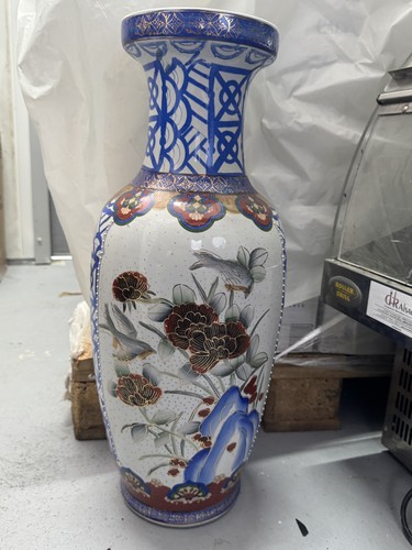 Grand vase porcelaine - en,