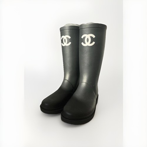 Chanel bottes pluie - -,