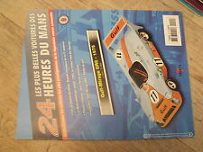 $$c Fascicule Altaya 24h du Mans N°9 Gulf-Mirage GR8 1975  Jean-Pierre Jaussaud