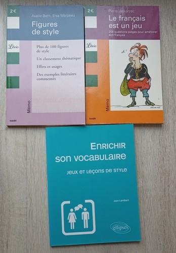 Lot livres enrichir - livres, son