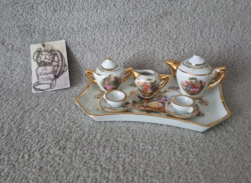 Ensemble thé miniature en - miniature,