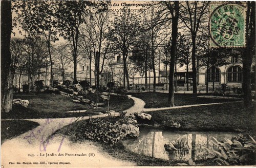 Cpa épernay illustré le - cpa,