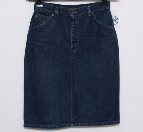 Jupe levi longuette orange - levi's,