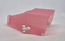 BALDAQUIN ROSE TRANSLUCIDE POUR LIT BEBE PLAYMOBIL