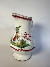 RARE superbe POT A LAIT VERSEUSE XVIIIe FAIENCE DES ISLETTES chinois fumeur