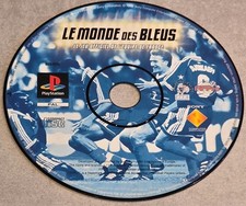 LE MONDE DES BLEUS JEU OFFICIEL DE L'EQUIPE DE FRANCE PLAYSTATION 1 PS1 OT