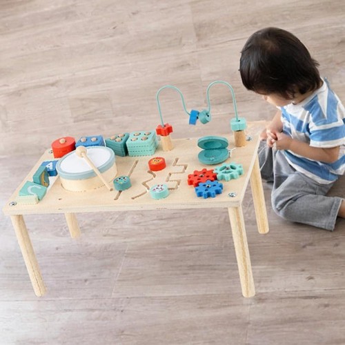 Table activités bois - en,